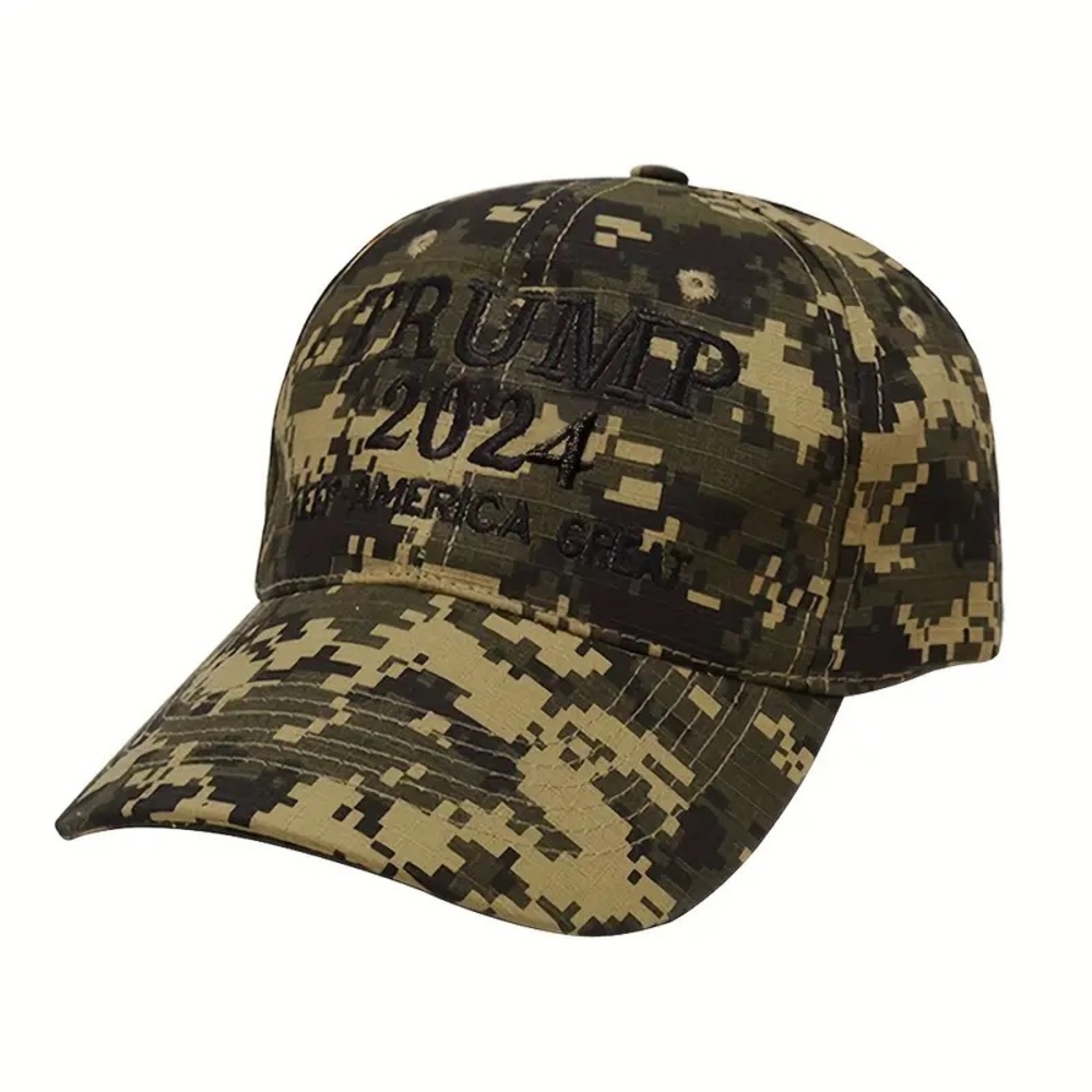 🇺🇸”Trump 2024 Keep America Great” Adjustable Unisex Camouflage Cap! - Picture 5 of 5